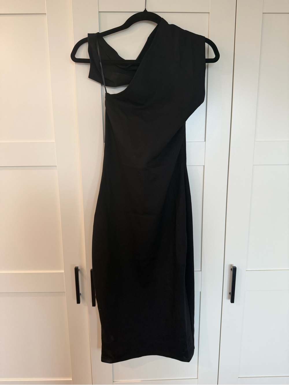 Marcella - Sofia Dress Sz. S NWT Black One-Shoulder Women’s Dress